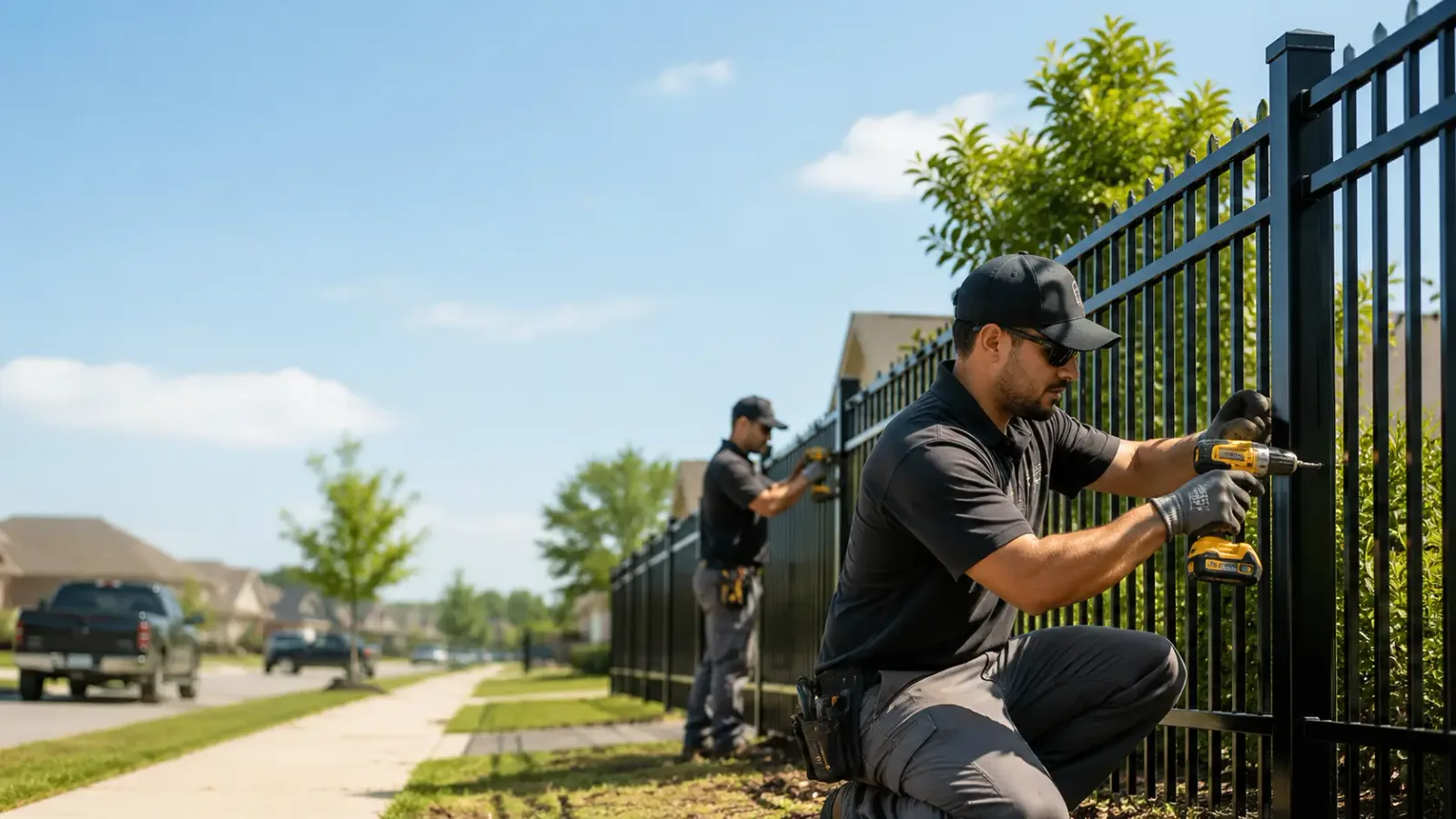 Metal Fence Installation in Homer, LA